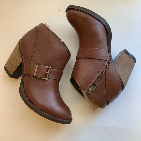 Más Artisan leather booties size 10 M - Picture 3 of 8